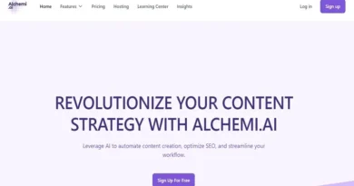 Alchemi.ai: Automatyzacja tworzenia treści i optymalizacja SEO