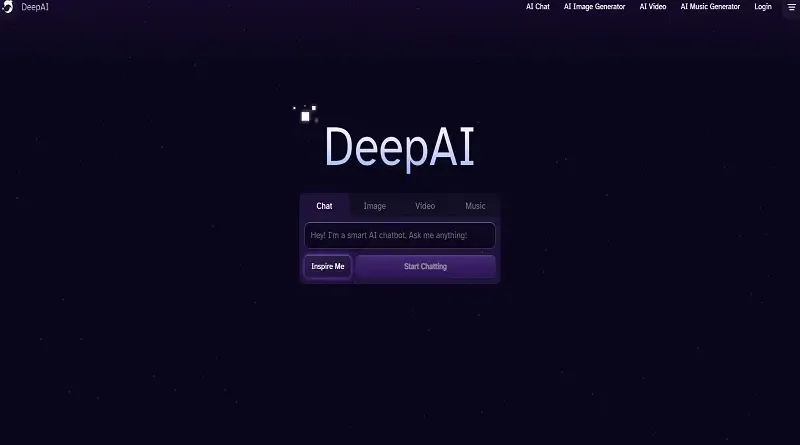 DeepAI: Универсальный инструмент для создателей контента