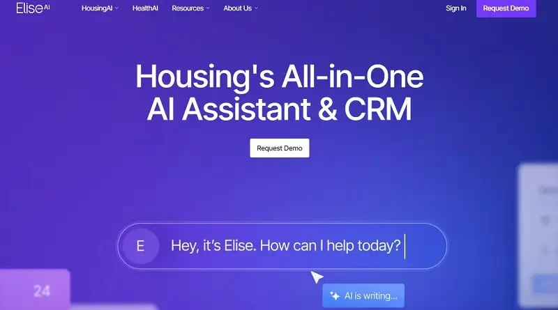 EliseAI: Assistente de gestão do sector imobiliário alimentado por inteligência artificial