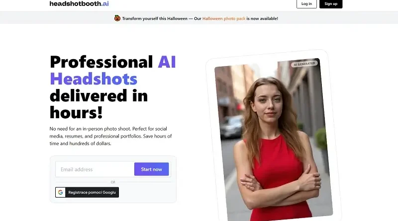 HeadshotBooth.ai: Інструмент для створення портретної фотографії