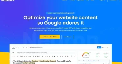 NeuronWriter: Помощник для создателя контента с искусственным интеллектом