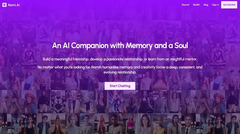 Nomi.ai: 놀랍도록 인간적인 인공 지능의 동반자