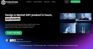 ProductScope AI: 모든 제품의 디자인 및 마케팅