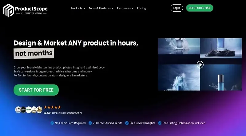 ProductScope AI: 모든 제품의 디자인 및 마케팅