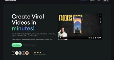 ShortsGenerator.ai: Videoclipuri scurte în câteva clicuri