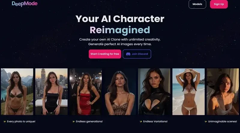 DeepMode.ai: Transformați-vă fotografiile în clone realiste