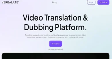 Verbalate: Platforma do tłumaczenia i dubbingu wideo