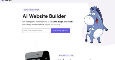 Zarla：人工知能を使用したウェブサイトビルダー