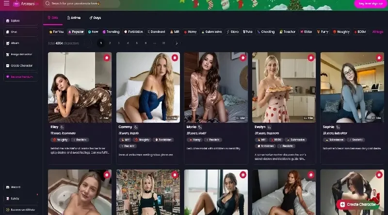 Aroused.ai: Chatbot per le conversazioni NSFW coinvolgenti e senza filtro