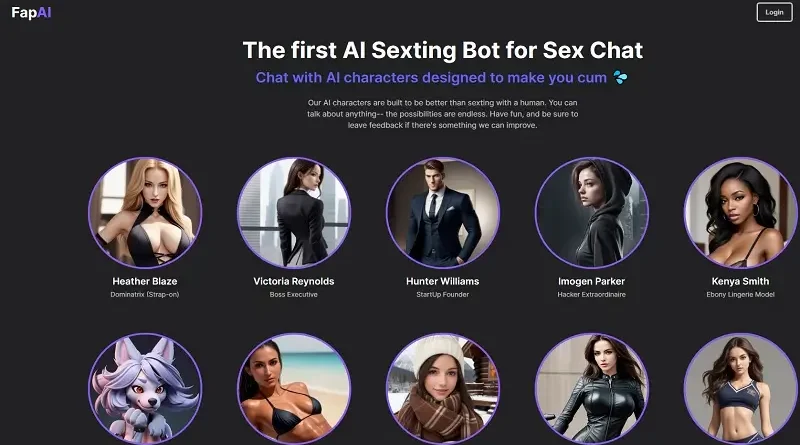 FapAI: Uma ferramenta para conversas íntimas cheias de fantasia