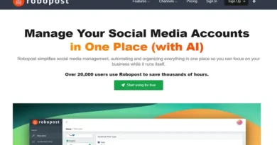 Robopost AI: Zarządzaj sieciami społecznościowymi z jednego miejsca