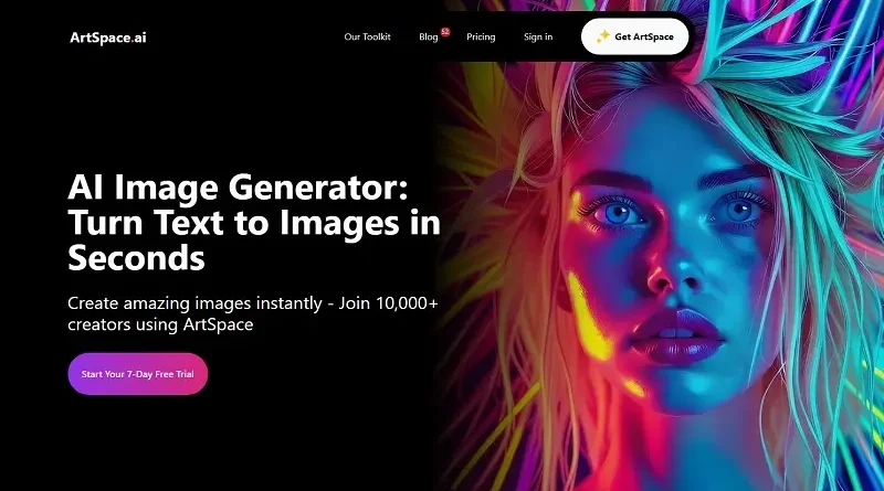 ArtSpace.ai: Перетворення тексту на зображення за лічені секунди
