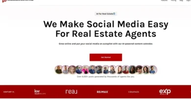 RealEstateContent.ai: Gestão de redes sociais para agentes imobiliários